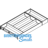 BLUM AMBIA-LINE Besteckeinsatz NL500mm,B300mm, Stahl SW/OG