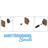 JuNie 7605 Bart ASS Schlieeinsatz Sperre 1, Zink roh