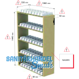 CAMAR Wangenhngebeschlag 821/15, links, Stahl verzinkt/Zamak