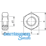 EN14399-4-10-HV M24 feuerverzinkt HV-Sechskantmutter Fabrikat Srubena