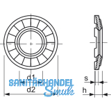 Erdungsscheibe M12 verzinkt