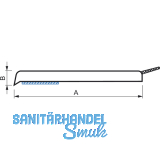 Flachleiste 20 selbstklebend mit Lippe