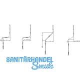 Flexibles Gestnge HAUTAU, 1250 mm, grau