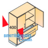 HETTICH SYSTEMA TOP 2000 Hngeregistratur-Rahmen, Auenbreite 368-540 mm, Alu-F.