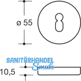 HEWI Drckergt. 111.23 R - auf Ros. BB, TS38 - 48, tiefschwarz