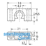 JuNie Stangenfhrung  8 mm