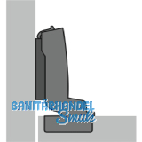 HETTICH SENSYS 8645i T 52 Topfscharnier einliegend - W 110