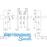 HOPPE SH-Wechselgt. VERONA - auf LS PZ88,TS42-47,SST 8,5, oK.,Edelst.Effekt