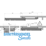 HETTICH SMARTRAY Q12 Auszugsfhrung mit Silent System; Stahl verzinkt