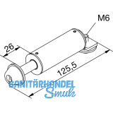 Ausstellzylinder fr Flgelgewichte bis 80 kg