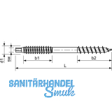 Stockschrauben M10x200 Edelstahl A2 fr Solarbefestigung mit Zulassung