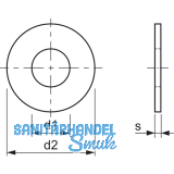 DIN 988 30x42x2.5 HRC44-49 blank Sttzscheibe