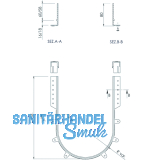 syphon flex - flexibles KSprofil zu Splenlade, wei, Bodenstrke 19mm