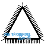 BLU-DAN Dreikant-Sgefeile extraschlank 100 mm