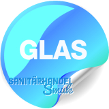 Anschlagpuffer Glas, 8 - 12,76 mm, Edelstahl