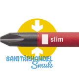 WIHA Bit-Magazinhalter VDE slim Schlitz/Phillips/Plus/Minus 6-teilig
