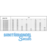 ACCURIDE 3832TR Kugelkfigfhrung - griffloses ffnen, Lnge 650 mm
