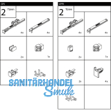 EKU CLIPO 16 GPPK IS - Beschlgegrt., 2 Tren