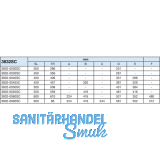 ACCURIDE 3832SC Kugelkfigfhrung - Vollauszug, L 400 mm, Stahl chromatiert
