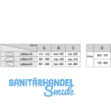 Le Mans II Schwenkbeschlag inkl. Tablare Boden grau , 500er Links ausschwenkbar