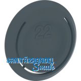 GE Mapress Stopfen Muffe anthrazit d 15