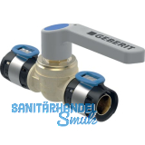 GE FlowFit Kugelhahn mit Bet.-Hebel SiBr