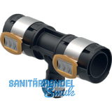 GE FlowFit T-Stck red. PPSU d50-25-50