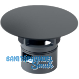 GE Ventilabdeckung Clou schwarz matt