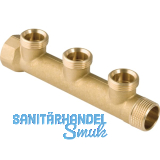 Geberit Verteiler 3 fach, 1", 3/4" EK