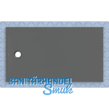 DUF CF30 integr. 160x90cm graphit