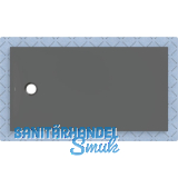 DUF CF30 integr. 150x80cm graphit