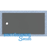 DUF CF30 integr. 180x90cm graphit