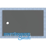 DUF CF30 integr. 160x100cm graphit