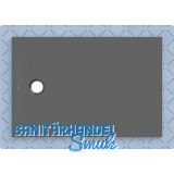 DUF CF30 integr. 120x80cm graphit