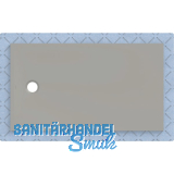 DUF CF30 integr. 140x80cm grau