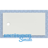 DUF CF30 integr. 150x80cm weiss