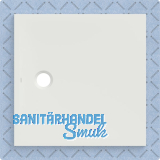 DUF CF30 integr. 90x90cm weiss