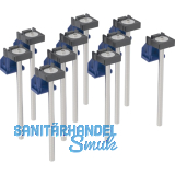 Fussverlaengerung bis 25 cm, 10 Stueck