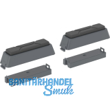 2x Gummiauflagen f. Inst.rahmen CF30