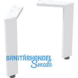 Geberit Fuesse Set H22,5cm, weiss