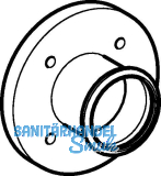 Geberit Mapress Kupfer Gas Flansch