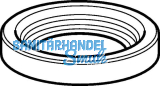 Geberit Gummimanschette zu PE-Siphon