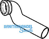 Geberit PE Wand-WC-Bogen 90 Grad links