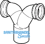 Geberit PE Doppelbogen f.Wandkl. 90 Grad