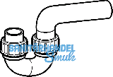 Geberit PE Siphon mit
