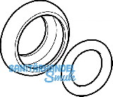 Geberit Splrohrauenverbinder 119644