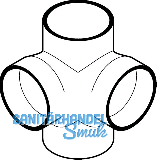 Geberit Silent-db20 Eck-Abzweiger