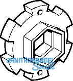 Geberit Mapress Halterung fr