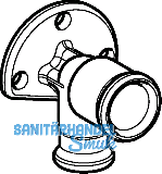 Geberit Mapress Kupfer Deckenwinkel