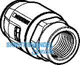 Geberit PushFit bergang mit IG